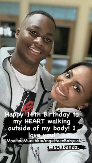 Royce Reed Instagram - I love you to the moon and back! My heart! My world! Happy 16th Birthday MoomooMunchkinAngelfaceBabycakes! His cash app is $BraylonHoward07