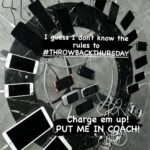 Royce Reed Instagram - I guess I don’t know the rules to #ThrowbackThursday … They said “Charge ‘em Up”… I said “Put Me in Coach!” Pls don’t call my bluff… I DON’T LIE! My real life is unbelievable enough! I have all the chargers! Yes that’s a flash drive under the smashed one.