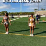 Royce Reed Instagram – Give it up for this Standing Tuck Line with B-CU and AAMU Cheer! @aamucheer WE DID THAT!!! #tuckline #tuckcheck #hbcucheer #swaccheer #hbcupride #hbculove