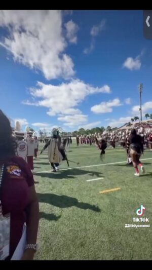 Royce Reed Instagram - Me: Tumble PAST the band or turn at the 50…
@bcubadcats_nicara 💛 : YOLOOOOO! Best “If _ was a person” comment wins!!! 🤦🏽‍♀️🤣❤️😬 #Yikes #cheerfails #hbcucheer #hbcuband #bethunecookman #bcubadcats