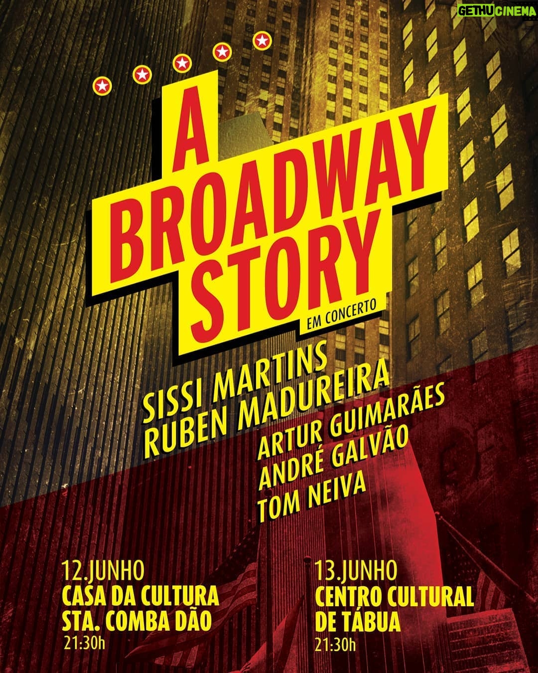 Ruben Madureira Instagram - Volto ao palco com a Sissi. Volto a ver 3 velhos amigos. Voltamos a fazer música os 5. Voltamos a cantar para vocês. A Broadway Story nasceu por vocês e para vocês. Estamos à vossa espera. Bilhetes à venda na Ticketline e nos locais do concerto. Requer o uso de máscara 😷 Só 50% da plateia estará disponível. #abroadwaystory #sissiruben