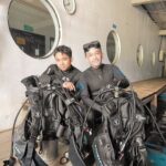 Ruben Onsu Instagram - Akhirnya setelah sekian lama ada juga yg bisa barengan untuk hobi yg sama, 13 tahun saya diving dan baru ini partner yg saya bawa bisa ngimbangin durasi jam saya di dalam air, keren nyo, next tambah lagi ya kedalaman nya hehehehe . #rubenonsu #bensu #realbensu #justruben #jalani_nikmati_syukuri #janganlupabhagaia #senyuminaja #rezekigakketuker
