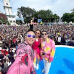 Ruben Onsu Instagram - Karnaval Sctv Garut ❤️ . #rubenonsu #bensu #realbensu #justruben #jalani_nikmati_syukuri #janganlupabahagia #senyuminaja #rezekigakketuker