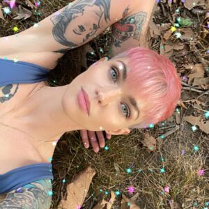 Ruby Rose Instagram - New York minute. 
Really fell in love with New York again this trip. Falling in love with my self again has allowed me to fall in love with so much more. Also thank you @ryantrygstadhair .. you knew I needed some love and a little glamor in my life and the cut and color you did really made me look how I feel inside. 🥰 
I don’t want to leave .. but alas this next week is going to be beautiful, truly. ADVENTURES ONLY. 
Also for fellow people who may have .. I don’t know.. not left the house In months.. it isn’t as scary as you think, I went to the park before I could do the crowds. I bought sunglasses and basically dropped my bag and all it’s contents all over  bergdorf Goodman’s floor. I almost left a taxi without paying because I  forgot it’s not Uber and I kept asking everyone if I was allowed to touch things in store because I don’t know anymore with Covid lol. But I’m full. So full. So give it a go if you can.

Image description:

Slide one

I am standing in front of an elevator, taking a photo through the Mirror, I cut my hair and dyed it a light soft pink. I’m happy. 

Slide two 

I am laying in the park, resting, there are beautiful trees everywhere around me ( not pictured )

Other slides: 
Basically more photos of my hair 😂