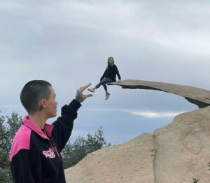 Ruby Rose Instagram - My favorite part of this hike wasn’t just getting kicked and slapped in the face by a tiny person on a potato chip.. 

it was thinking this was a moderate hike ( Caity may have withheld some info on this ) not bringing snacks, not bringing enough water, the rain, my inappropriate hiking shoes, and it being 4 hours of trail not 1. 

But the best, best ,part was getting to the top to find out we went the long way and everyone else parks on a near by highway. Yet I wouldn’t change a single thing about it ...despite waking up at 5 am today when  I tried to roll over in bed because my whole body is on fire and my legs feel broken.
