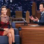 Ruby Rose Instagram – Tune into Jimmy Fallon tonight where we talk about.. well.. lots of things. Also I tackle the hard issues of finding a graceful way to sit in this very short dress.. which was also a sound department nightmare to mic.