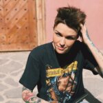 Ruby Rose Instagram – An ad for lice cream. #spon #ad #paidpartnership #blessed #instahappy