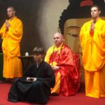 Ruby Rose Instagram – Thank you so much @shaolintemplela for this honor and beautiful ceremony. 
Thank you to @hengbushaolin and fellow disciples for the performances, to my friends who all showed up to be part of this beautiful day and to Abbot Shi YanFan

I am – 35th Generation Shaolin warrior – Shi heng an