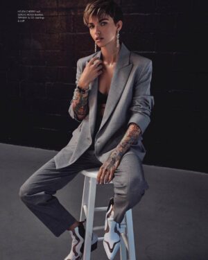 Ruby Rose Instagram - Mr and Mrs Grey.