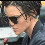 Ruby Rose Instagram - This is how long my hair will be when we are out of lockdown.