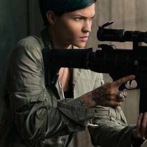 Ruby Rose Instagram - How I imagined I’d be for an apocalypse... Vs how I am.