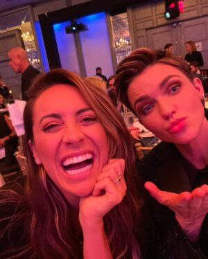 Ruby Rose Instagram - Thank you Australians in film for this amazing honor. To @vindiesel for flying in from London to make the moment truly special and for giving me the strength to push through everything, always. To @riawna and @morganbeau for being my hype crew and my team for everything.