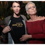 Ruby Rose Instagram - When no introduction is needed. @jamieleecurtis #halloweenends Who saw Halloween ends this weekend!!?