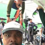 Ruby Rose Instagram – When I decided it was IMPERATIVE I be on top of the boat for this scene and then 4 hours later my butt was numb from sitting on metal beams 😂😭 @megmovie