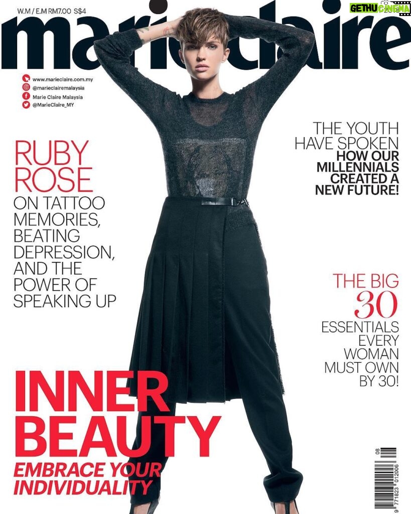 Ruby Rose Instagram - @marieclairemalaysia