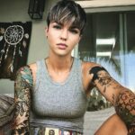 Ruby Rose Instagram - This heat is not messing around LA.
