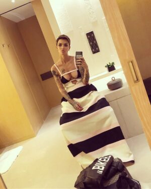 Ruby Rose Instagram - @maisonvalentino bath series .. because this bath was like a pool.