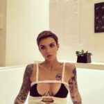 Ruby Rose Instagram - @maisonvalentino bath series .. because this bath was like a pool.