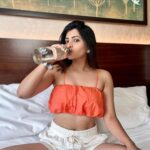 Ruchira Jadhav Instagram – No.. I didn’t wake up like this..🧡
#ruchirasays happy Sunday guys..!
And as we are heading towards the end of 2023..
Sipping on H2O vibes only! Let’s toast to keeping it clean.
 Stay hydrated, stay fit! 💧😉💪🏻