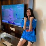 Ruhanika Dhawan Instagram - INDIA 🇮🇳 Share your jersey pictures #jeetegaindia 🤞 #cwc23