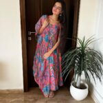 Ruhanika Dhawan Instagram - This outfit deserves its own moment 💕 wearing : @ambraee_ #ruhaanikadhawan #indianwear #rakshabandhan #ambraee_