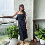 Ruhanika Dhawan Instagram - 🖤🤍 #ruhaanikadhawan #polkadots