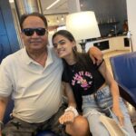 Ruhanika Dhawan Instagram - My everything❤️ There can be no one like you Papa. You mean the world to me. Happy birthday Papa May Babaji continue to bless you with his choicest blessings. #papabeti