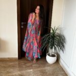 Ruhanika Dhawan Instagram - This outfit deserves its own moment 💕 wearing : @ambraee_ #ruhaanikadhawan #indianwear #rakshabandhan #ambraee_