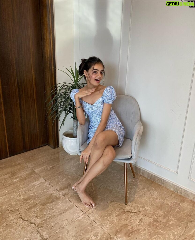 Ruhanika Dhawan Instagram - "I'm blue, da ba dee da ba di."