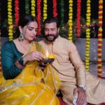 Ruhi Chaturvedi Instagram - Ladoo aur Imarti ki taraf se दिवाली की हार्दिक शुभकामनाएं 💥 . . . Shiv's outfit @khushbooandpankaj Saree by @sutraattire Styled by @seam_stress_by_rajludhwani . . . #shivkirooh #pyaarwalidiwali #meethaeewalidiwali