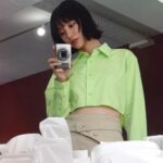 Ruka Instagram - Some selfies before the shooting 🤳🌈✨