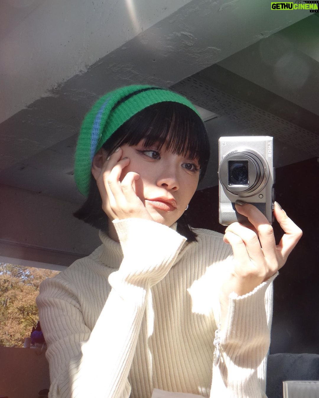 Ruka Instagram - Some selfies before the shooting 🤳🌈✨