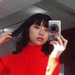 Ruka Instagram - Some selfies before the shooting 🤳🌈✨