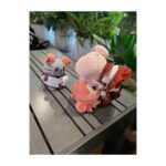 Rumi Okubo Instagram - ⁡ ⁡ みかしーとハンズで開催中の、 ゆるゆり×ねこのぶーちゃんPOPUPショップに 行ってきましたー✨ ⁡ ゲットしていたぬいちゃんたちを連れて ぬい撮りもしてきましたよ📸 みかしーは初めてのぬい撮りだったので、 お外での撮影を少し恥ずかしそうにしていました。笑 教えてやんよ…ぬい撮りの真髄をな！！！ と言う気持ちで私はいました。笑笑 ⁡ ちなつぬいは初めてのお外だったのですが、 あかりちゃんと一緒で楽しそうでした♡ 女と女のゆりゲームをぶーちゃんに見せてしまったり…❤️🧡 ミンミンゼミが欲しいところですね。 ちなみに歌いながら撮影してました♪ 個人的にはぶーちゃんの表情がベストマッチで草。 ⁡ ⁡ ⁡ ⁡ 何年経っても可愛くて素敵なグッズを たくさん出してくれるゆるゆり、 本当に推し甲斐がある！！ ありがとうございます✨✨ これも皆さんがずっと愛して、応援してくださっているからですね！ ファンの皆さんにも、とても感謝しています☺️ ⁡ ぬいちゃんたちを大切にしつつ、 またこう言った機会があることを祈っています🙏🏻 ⁡ ⁡ ⁡