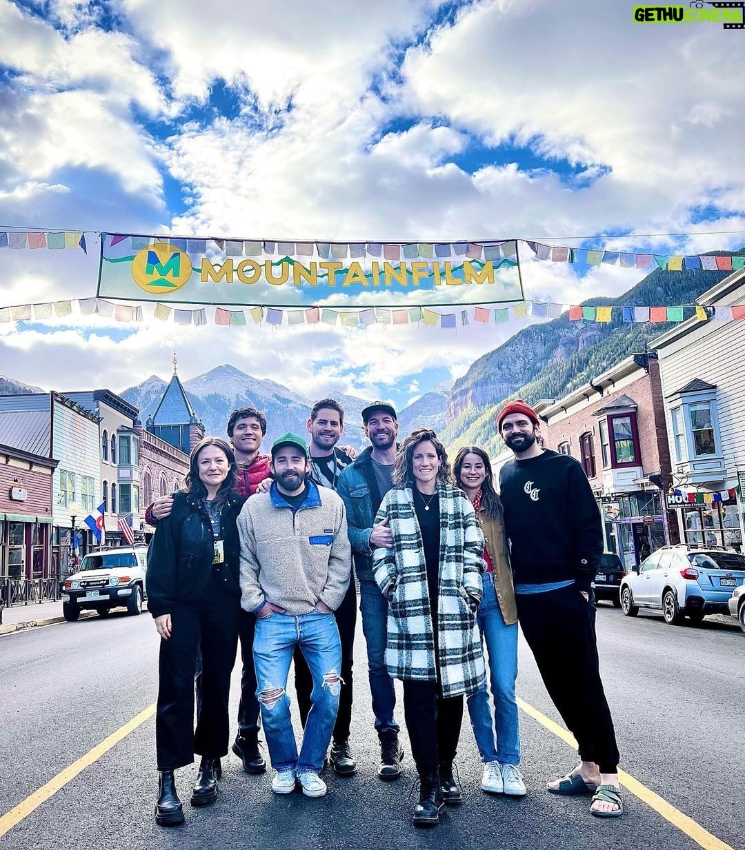Ryan Hansen Instagram - 🏔MOUNTAIN FILM TELLURIDE 🎞 Incredible. Telluride, Colorado