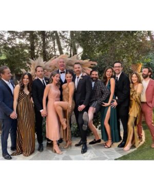 Ryan Hansen Instagram - Nothing better than your two best buds getting married ❤️❤️Congrats @lauramosescollins and @matthewstylist !!!!!!!! 
So honored to be apart of this incredible day. 💍🎉