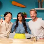 Ryan Hansen Instagram – I COOKED! Tiny food Big fun with @mlpadman and @funnyasiandude 
Watch Jimmy and me battle it out tiny kitchen style. 
And watch Monica be tiny beautiful and funny AF @tastemade @tinykitchentm