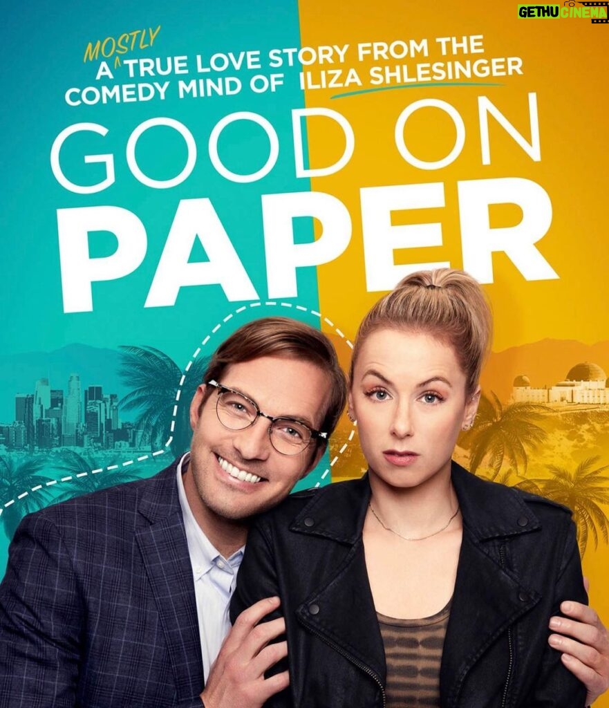 Ryan Hansen Instagram - Good on Paper tomorrow on @netflix A Rom-Con for the whole family! Except kids. And people who hate laughing. But other than that it’s for everyone! Let me know what you think of my sweet Teeth! 🤓