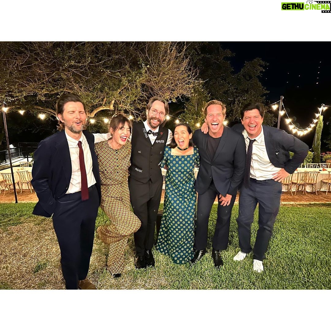 Ryan Hansen Instagram - Perfect weekend celebrating @martinstarr and @galexy!!! Yes we did Party Down and yes we are having fun yet. Thank you @fairmontatx for making us never want to leave. 🤠 Austin, TX