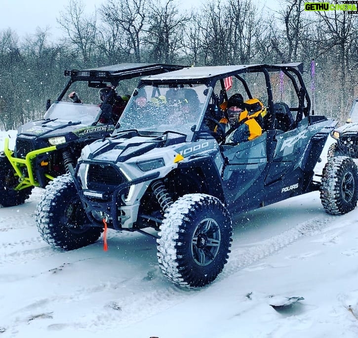 Ryan Merriman Instagram - Well, I gotta be honest....5 degrees doesn't feel as cold when your zipping around in these monsters!! #hellyes #goodvibes #goodpeople