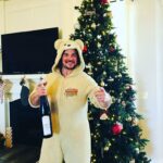 Ryan Merriman Instagram - When you find a onsie that is your spirit animal!!....Merry Christmas my friends, I hope you all have a blessed weekend 👍@macfarlaneseth @markwahlberg let me know when 3 is on the slate ...I'm ready🤣