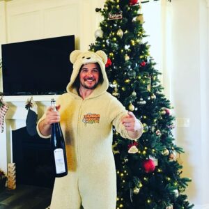 Ryan Merriman Instagram - When you find a onsie that is your spirit animal!!....Merry Christmas my friends, I hope you all have a blessed weekend 👍@macfarlaneseth @markwahlberg let me know when 3 is on the slate ...I'm ready🤣
