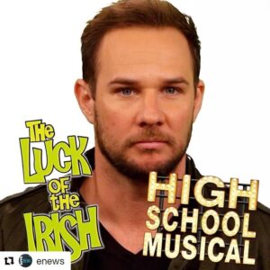 Ryan Merriman Instagram - Haha...head over to @enews to see this!!
A special #StPatricksDay message from Luck of the Irish's @theryanmerriman aka the OG Troy Bolton.