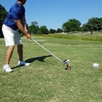 Ryan Merriman Instagram – When your buddy bets that you can’t hit a draw through the trees…..you do this ☝️off a beer can! #golf #boss #trickshot #chase54 #goodtimes #tbt what you got @the_buttsy !! I’m still gonna #sendit