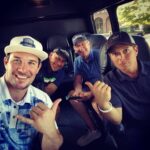 Ryan Merriman Instagram – Saturday is for the boys….you might recognize some of these fellas, I call them sneaky, lazer, steady Eddie and apparently I’m sandy par #golf #goodtimes #rush #donttouchmydrumset #partyoffive @iamscottwolf