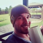 Ryan Merriman Instagram - Me as soon as the weather man said....its a little chilly with some rain this morning💯 #goodtimes #getoutside #morningcoffee vibes
