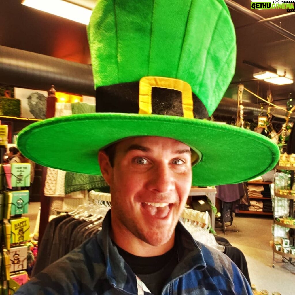 Ryan Merriman Instagram - Had to do it....😂!! Happy #saintpatricksday / #luckoftheirish day If you're stuck at home it's an oldie but a goodie.