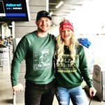 Ryan Merriman Instagram - Great day at #topgolf with this Gal @taylorcusack thanks again @swingjuice for hooking me up with this sweater.. you rock!!! 👍😎😎🏌️‍♂️