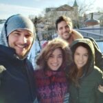 Ryan Merriman Instagram – We might freeze to death but we’re gonna make a hell of a movie!!😂Haha.
Cant wait to start filming with this bunch.@brantdaugherty @kimhidalgo @lanamckissack #goodtimes #goodpeople #frenchfries are now a bargaining tool☝️