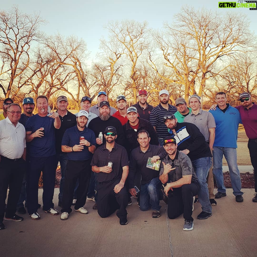 Ryan Merriman Instagram - Great day on the G course with these hooligans....happy b-day Malaske #golf #goodtimes #goodfriends @chase54golf and @gfore is what I'm rockin btw.